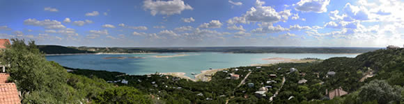 Lake Travis - Panoramic View