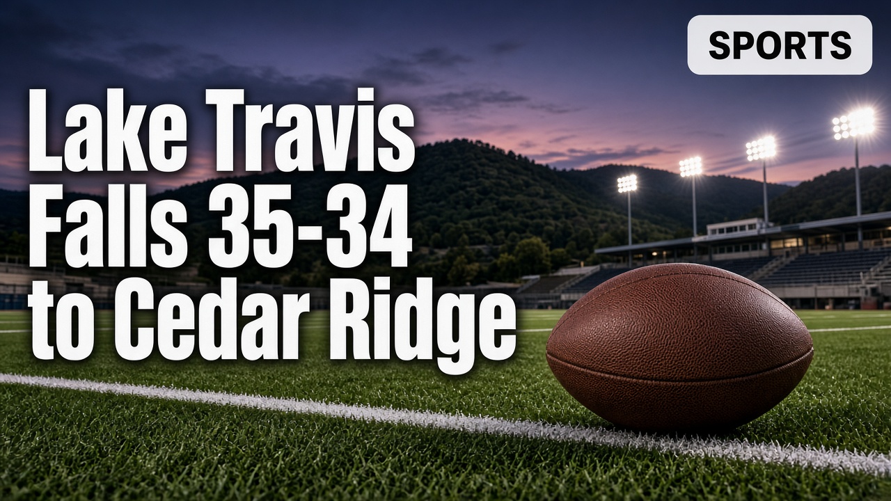 Lake Travis falls 35-34 to Cedar Ridge in return to renovated Cavalier ...