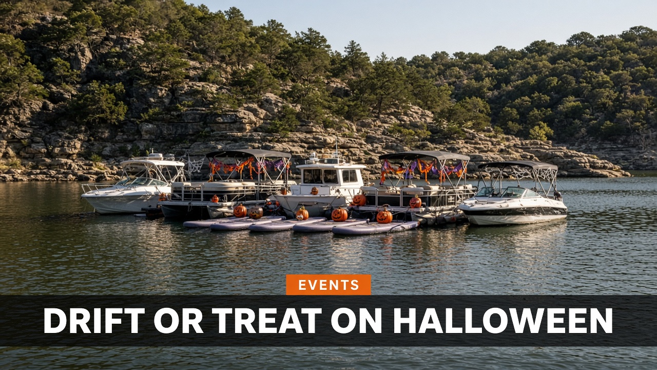 Drift or Treat brings boat-hopping trick-or-treating to Devil's Cove on Halloween