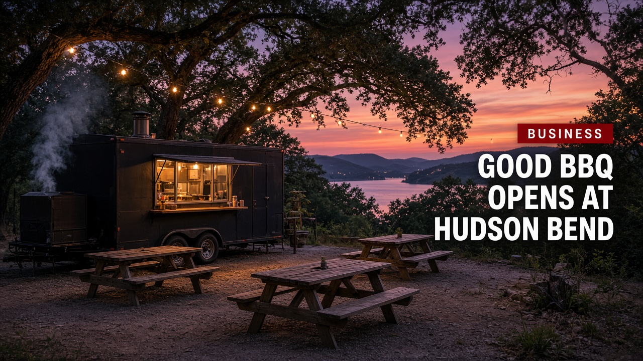 Good BBQ Company opens second location at Lake Travis Biergarten in Hudson Bend
