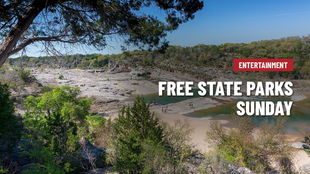 Free entry to Texas state parks Sunday, including Pedernales Falls and Inks Lake