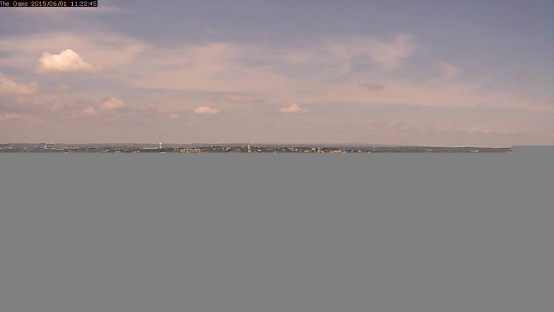 Lake Travis webcam, June 1, 2015 10:25 AM CT