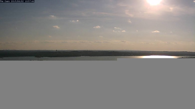 Lake Travis webcam, June 2, 2015 6:00 PM CT