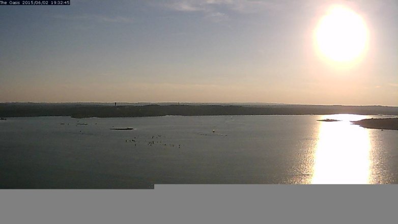Lake Travis webcam, June 2, 2015 6:35 PM CT