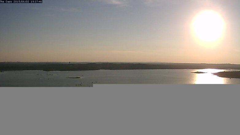 Lake Travis webcam, June 2, 2015 6:40 PM CT