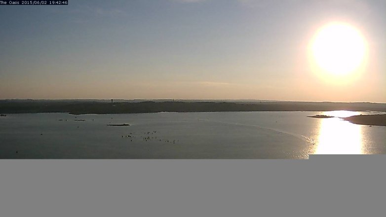 Lake Travis webcam, June 2, 2015 6:45 PM CT