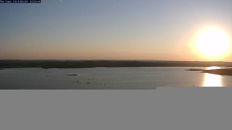 Lake Travis webcam, June 2, 2015 7:05 PM CT