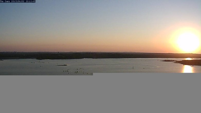 Lake Travis webcam, June 2, 2015 7:15 PM CT
