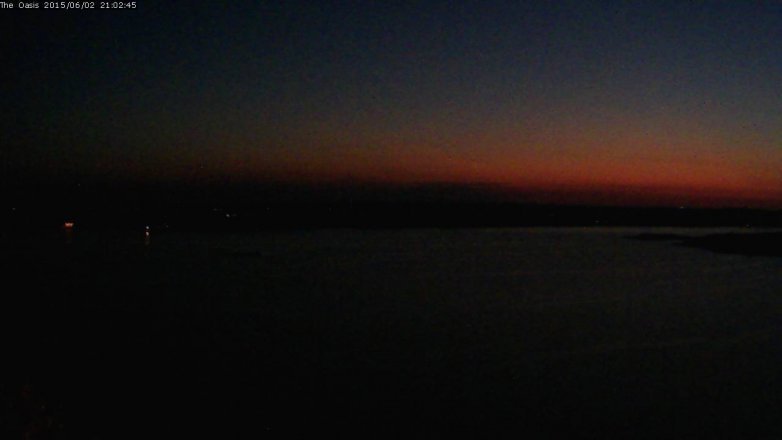 Lake Travis webcam, June 2, 2015 8:05 PM CT