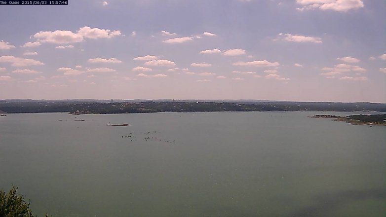 Lake Travis webcam, June 3, 2015 3:00 PM CT