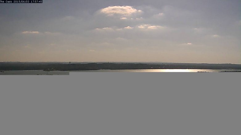 Lake Travis webcam, June 3, 2015 5:00 PM CT