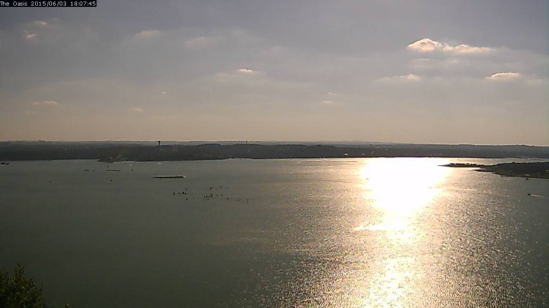 Lake Travis webcam, June 3, 2015 5:10 PM CT
