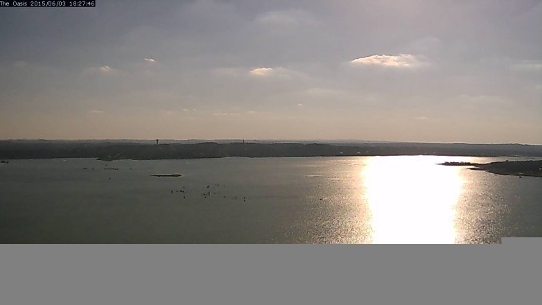 Lake Travis webcam, June 3, 2015 5:30 PM CT