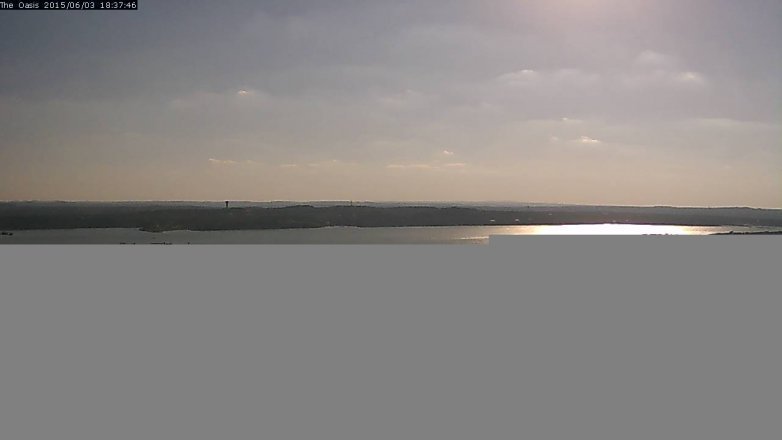 Lake Travis webcam, June 3, 2015 5:40 PM CT