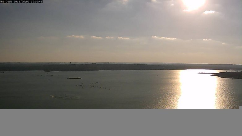 Lake Travis webcam, June 3, 2015 6:05 PM CT