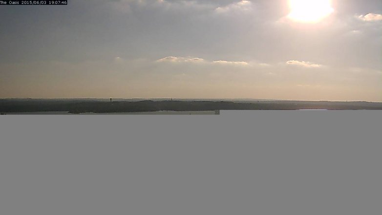 Lake Travis webcam, June 3, 2015 6:10 PM CT