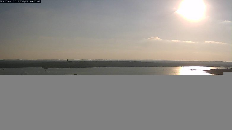 Lake Travis webcam, June 3, 2015 6:20 PM CT