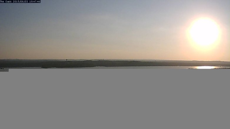 Lake Travis webcam, June 3, 2015 6:50 PM CT