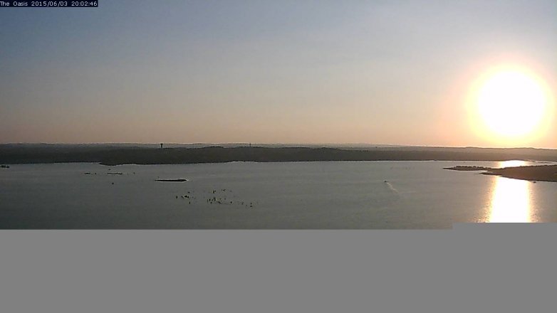 Lake Travis webcam, June 3, 2015 7:05 PM CT