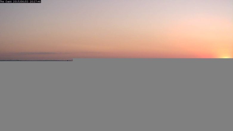 Lake Travis webcam, June 3, 2015 7:30 PM CT