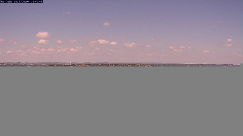 Lake Travis webcam, June 4, 2015 10:45 AM CT