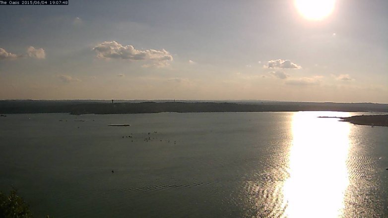 Lake Travis webcam, June 4, 2015 6:10 PM CT