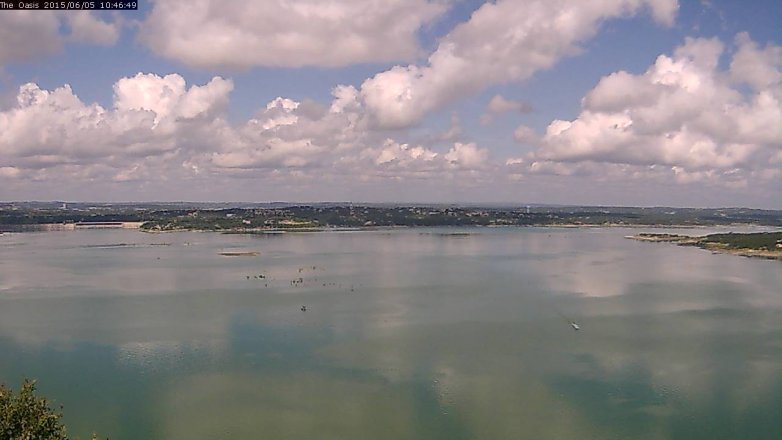 Lake Travis webcam, June 5, 2015 9:50 AM CT