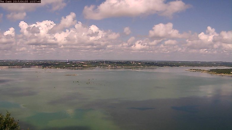 Lake Travis webcam, June 5, 2015 10:00 AM CT