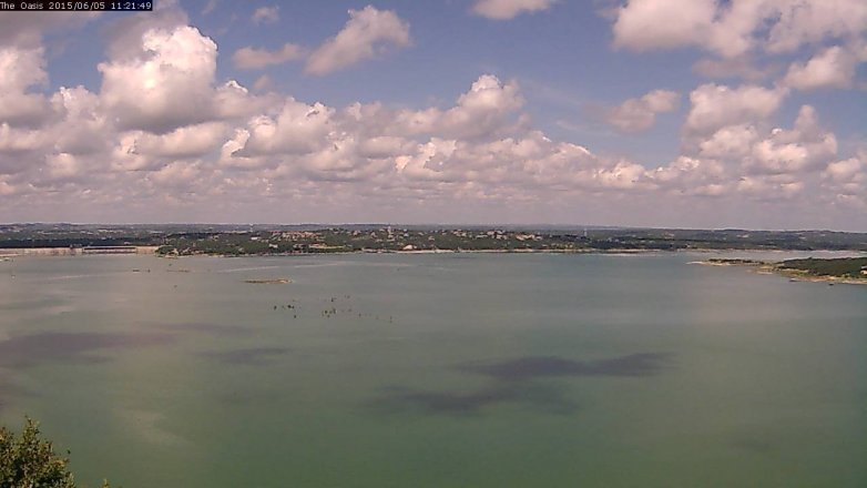 Lake Travis webcam, June 5, 2015 10:25 AM CT