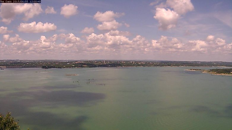 Lake Travis webcam, June 5, 2015 11:05 AM CT