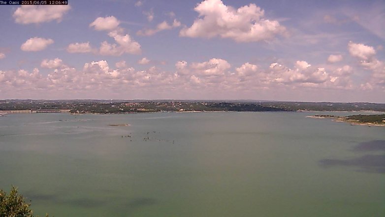 Lake Travis webcam, June 5, 2015 11:10 AM CT