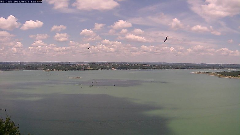 Lake Travis webcam, June 5, 2015 12:00 PM CT