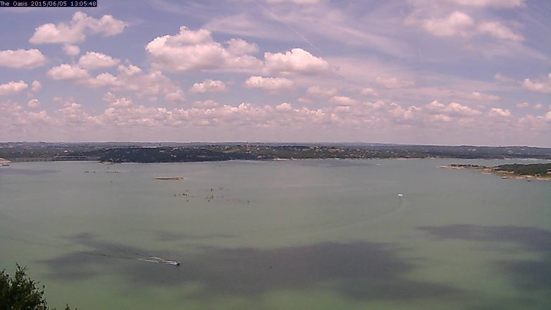 Lake Travis webcam, June 5, 2015 12:10 PM CT