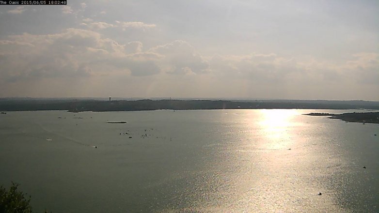 Lake Travis webcam, June 5, 2015 5:10 PM CT