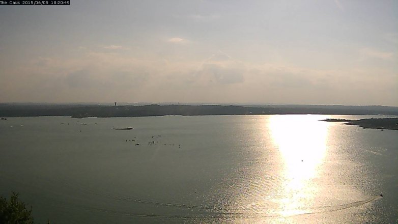 Lake Travis webcam, June 5, 2015 5:30 PM CT