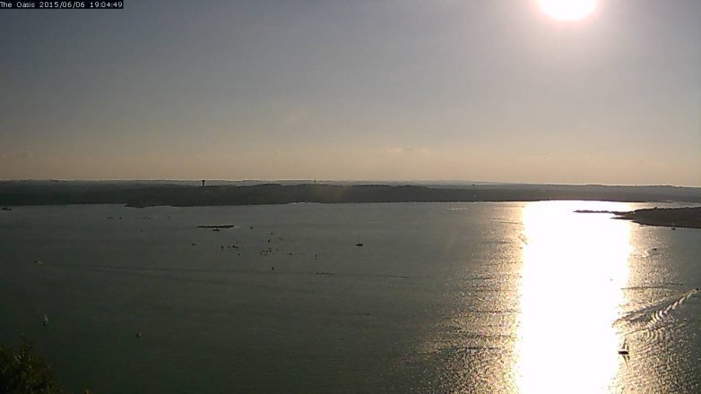 Lake Travis webcam, June 6, 2015 6:10 PM CT