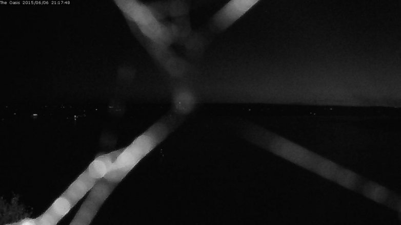 Lake Travis webcam, June 6, 2015 8:25 PM CT