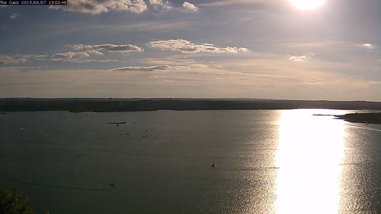 Lake Travis webcam, June 7, 2015 6:10 PM CT