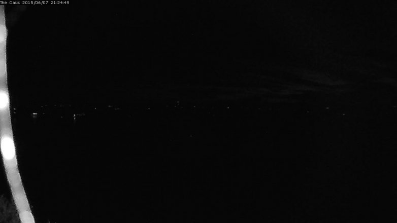 Lake Travis webcam, June 7, 2015 8:30 PM CT