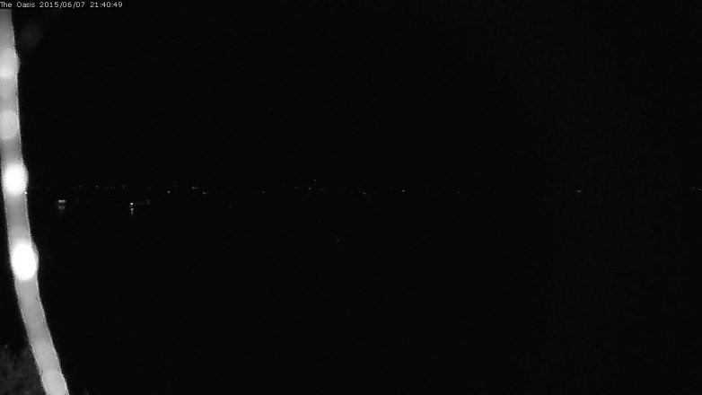 Lake Travis webcam, June 7, 2015 8:45 PM CT
