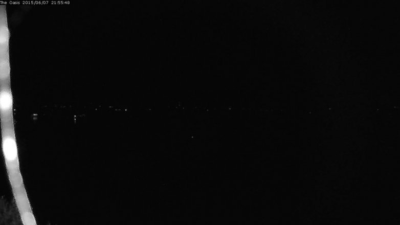 Lake Travis webcam, June 7, 2015 9:00 PM CT