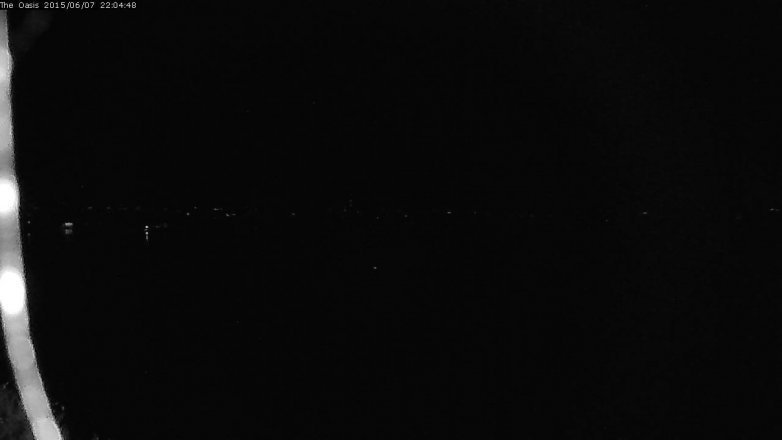 Lake Travis webcam, June 7, 2015 9:10 PM CT