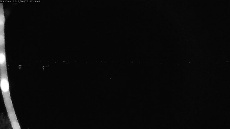 Lake Travis webcam, June 7, 2015 9:15 PM CT