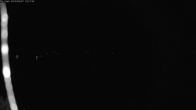 Lake Travis webcam, June 7, 2015 9:25 PM CT
