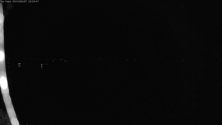 Lake Travis webcam, June 7, 2015 9:40 PM CT