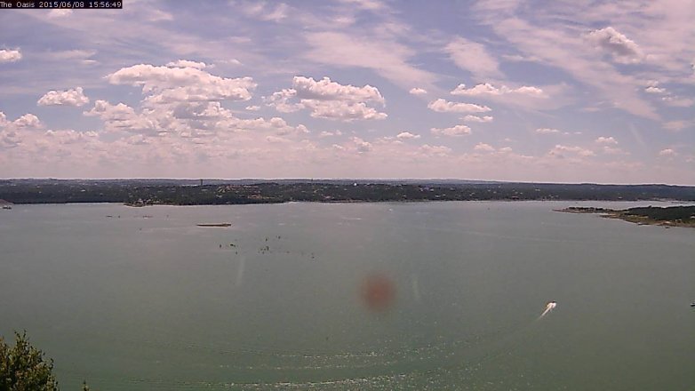 Lake Travis webcam, June 8, 2015 3:00 PM CT