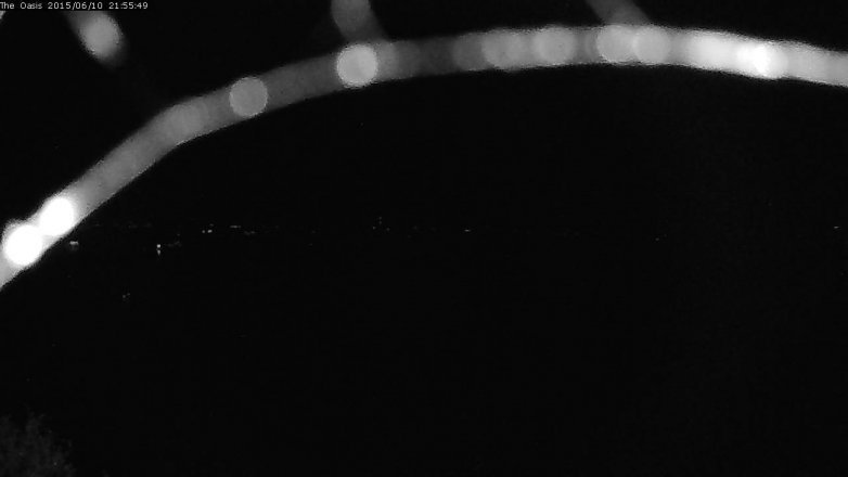 Lake Travis webcam, June 10, 2015 9:00 PM CT