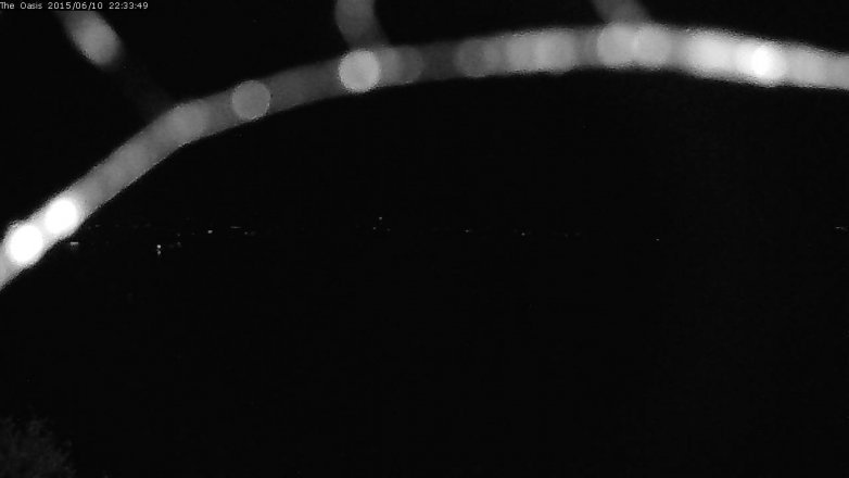 Lake Travis webcam, June 10, 2015 9:40 PM CT