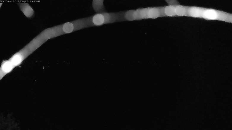 Lake Travis webcam, June 10, 2015 10:30 PM CT