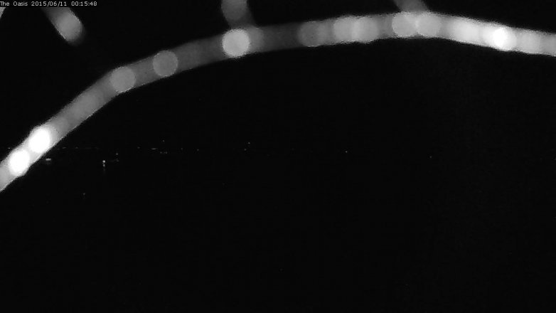 Lake Travis webcam, June 10, 2015 11:20 PM CT